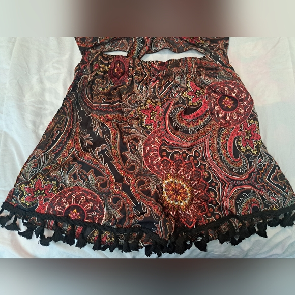 Paisley Print Two-Piece Set - Picture 2 of 7